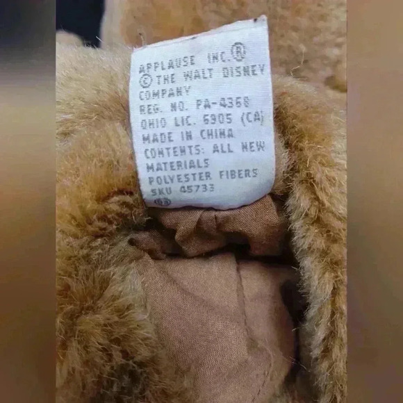 Disney's Applause Aladdin  Abu Monkey Puppet Vintage 1990's - Picture 5 of 6